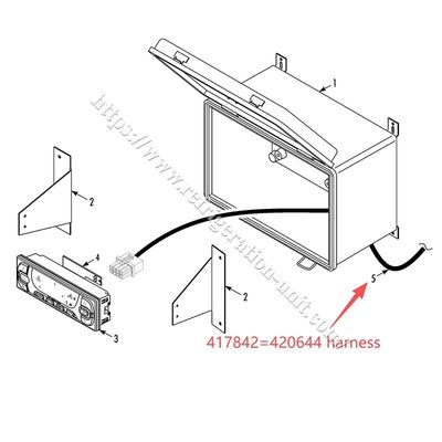 420644/42-0644 417842/41-8742 THERMO KING T-серии T-600M T-800M T-1000M T-680Pro T-880Pro T-1080Pro ЖГУТ ПРОВОДОВ - Контроллер HMI