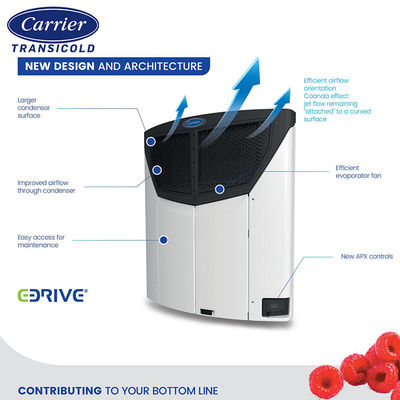 Перевозчик холодильник грузовик фургон прицеп вектора HE 19 холодильный блок холодильная система холодильное оборудование