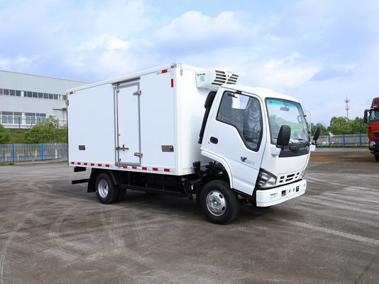 QINGLING ISUZU KV100 100P холодильный грузовик для еды Мясо рыба Транспорт НКР морозильник 5 тонн THERMO КИНГ RV380 холодильник