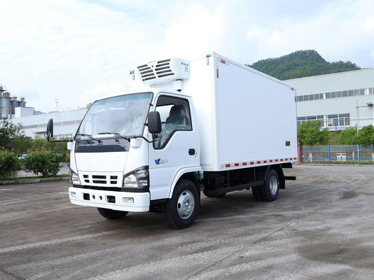 QINGLING ISUZU KV100 100P холодильный грузовик для еды Мясо рыба Транспорт НКР морозильник 5 тонн THERMO КИНГ RV380 холодильник