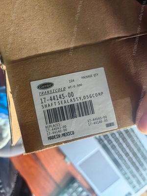 05K Шахтовая пломба 17-44785-00, 17-44145-00, 17-44705-00 для компрессора Carrier oasis 250 05K