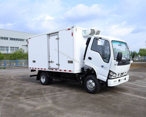 Isuzu 100p Japan Brand Truck шасси с длиной 4,1 метра холодильная коробка с холодильными установками THERMO KING RV380V 4X2 Mini 3tons 2 Ton Freezer Refrigerated Truck