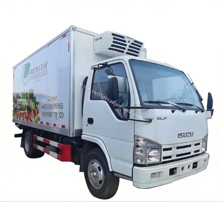Isuzu 100p Japan Brand Truck шасси с длиной 4,1 метра холодильная коробка с холодильными установками THERMO KING RV380V 4X2 Mini 3tons 2 Ton Freezer Refrigerated Truck