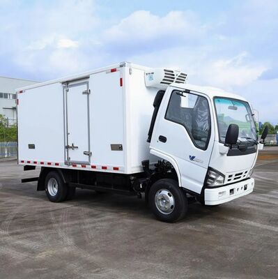 ISUZU QINGLING 600P 6-колесный 3-тонный холодильный фургон с холодильным агрегатом THERMO KING модель RV380