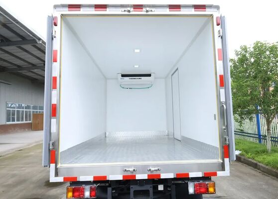 ISUZU QINGLING 600P 6-колесный 3-тонный холодильный фургон с холодильным агрегатом THERMO KING модель RV380
