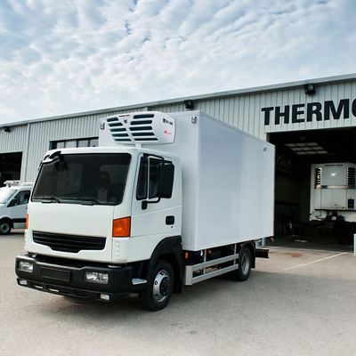 Рефрижераторный агрегат на транспортном среднем двигателе Thermo King RV-580 ¢ Система охлаждения для средних холодильных грузовиков